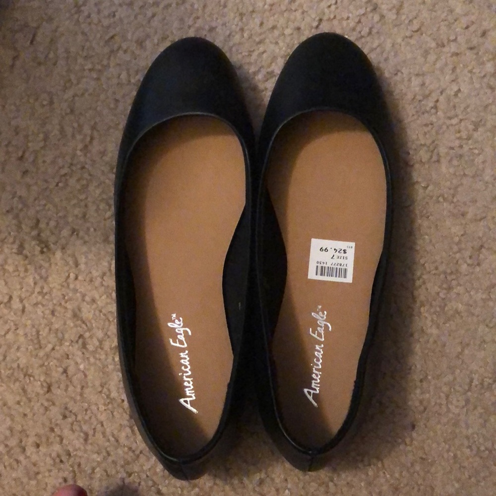 Payless American Eagle black ballet flats size 7
